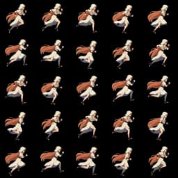 Run sprite sheet