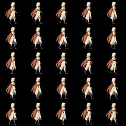 Walk sprite sheet