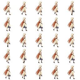 Walk spritesheet