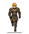 Down RPG Maker walk frame 3