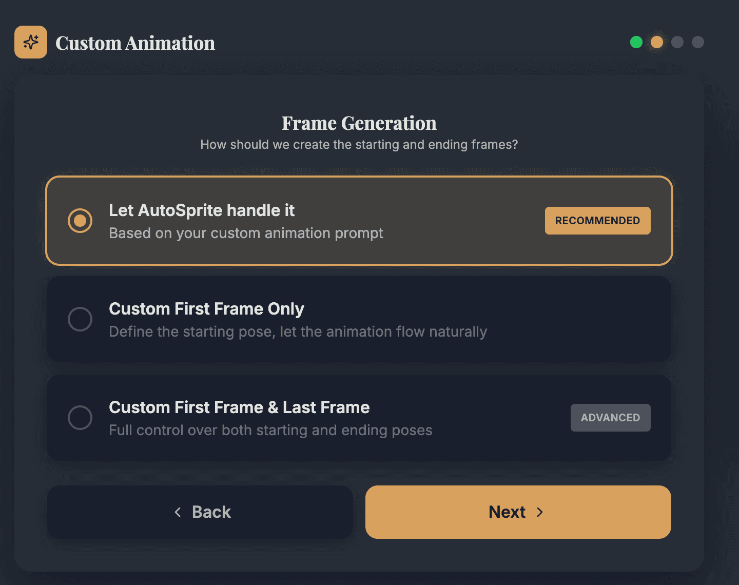 Loop choice selection