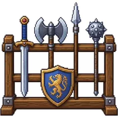 Weapons Rack — free game asset