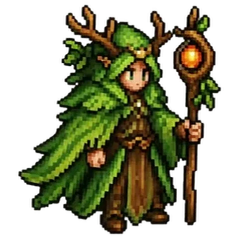 Forest Druid — free game asset