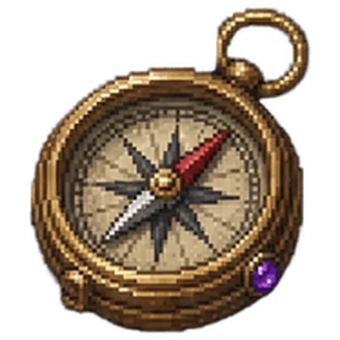 Brass Compass — free game asset