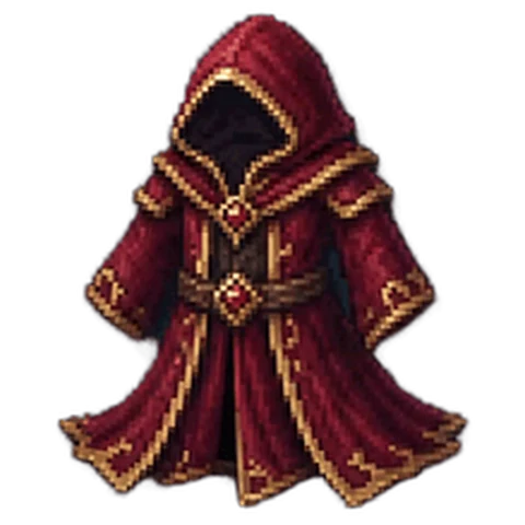 Crimson Robe — free game asset