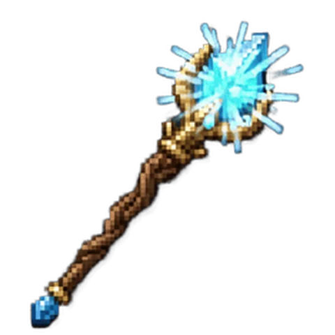 Crystal Scepter — free game asset