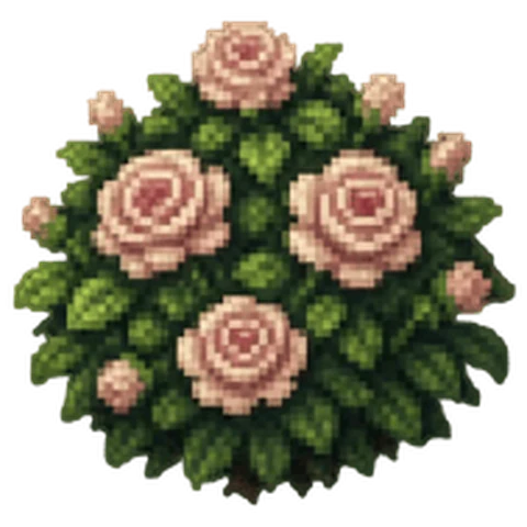 Rose Bush — free game asset