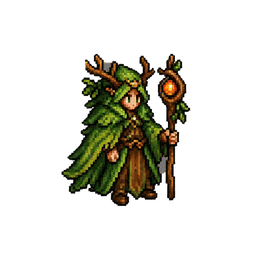 Staff flourish custom animation, playing