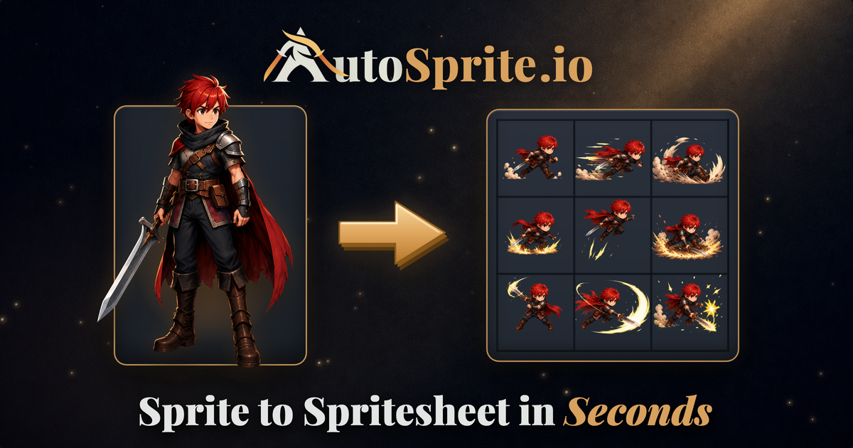 Show HN: I built an AI spritesheet generator for game developers